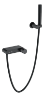 Смеситель для ванны Boheme Stick 123-BB черный матовый