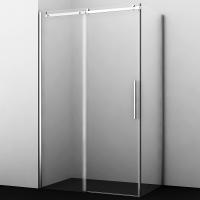 Душевой уголок WasserKRAFT Dinkel 140×90 58R36 профиль хром, стекло прозрачное