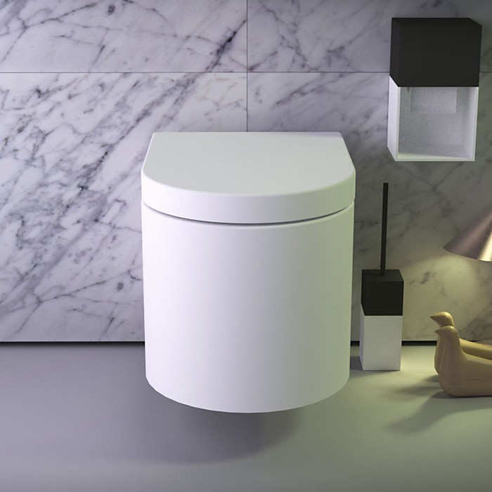 Унитаз подвесной Knief K-Stone 0600-064-01R Bi matt