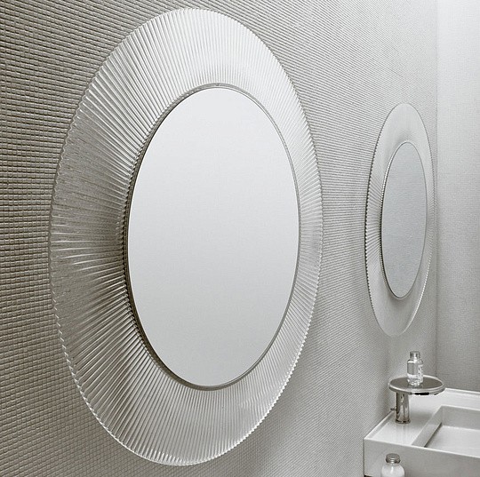 зеркало laufen kartell 3.8633.1.084.000.1 прозрачный пластик
