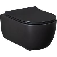 Унитаз подвесной Allen Brau PRIORITY 1 4.31001.31 без сиденья, черный матовый