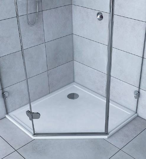 душевой поддон из искусственного камня акватон калифорния 100×100 1a714936ca010 белый