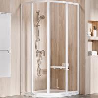 Душевой уголок Ravak Supernova SKCP4-90 90×90 3117O102Z1 профиль белый, стекло прозрачное
