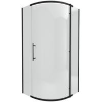 Душевой уголок Bravat Black Line 90×90 BS090.1110A профиль черный, стекло прозрачное