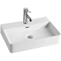 Раковина накладная Vincea VBS-303 60х42 см, белая
