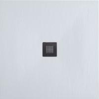 Душевой поддон из искусственного камня Allen Brau Priority 90x80 8.31001-21 белый камень