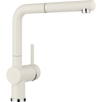 Смеситель для кухни Blanco Linus-S 526959 с выдвижным изливом, мягкий белый