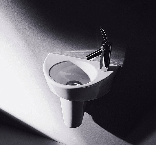 раковина подвесная 38 см duravit starck 2 076138 00 00