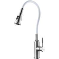 Смеситель для кухни Lemark Expert LM5082S-White Нержавеющая сталь Белый