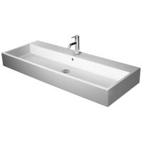 Duravit Vero Air Раковина 120 cm, с переливом, с площадкой, с 3 отв. под смеситель, на столешницу, белая
