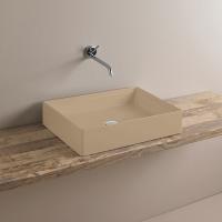 Раковина накладная 55 см ArtCeram Scalino SCL002 22 00, цвет cream (бежевый)