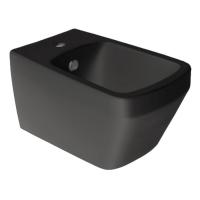 Биде подвесное Simas Baden Baden BB19 nero matt*1, цвет: черный матовый