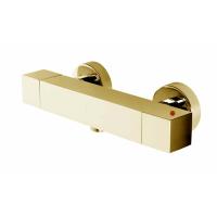 Tермостат для душа Bossini Cube Z004103.021, цвет: золото