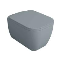 SIMAS Simas Henges Унитаз подвесной 38х55см.,безободковый, цвет: Cementto matt