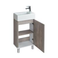 Тумба под раковину Акватон Эмма 45 1A221601EAD80 Белый Дуб наварра