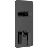 Смеситель для душа Webert Living LV860101560 черный матовый