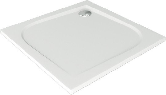 Душевой поддон из искусственного камня Good Door Квадро 80×80 белый ЛП00007