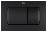 Кнопка смыва для инсталляции Roca Active 62B для унитаза, АБС-пластик, цвет матовый черный