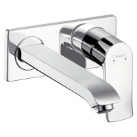 Смеситель для раковины 225 мм, без донного клапана Hansgrohe Metris 31086000