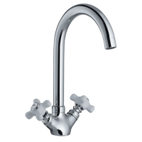 Смеситель для кухни Haiba HB4118 цвет хром