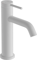Смеситель для раковины Hansgrohe Tecturis S 73310700 с донным клапаном, белый матовый