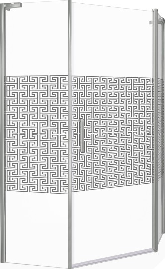 душевой уголок good door fantasy pnt-100-f-ch 100×100