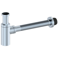 Сифон для раковины Wonzon & Woghand WW-88SS101-CR 1 1/4"-32, хром