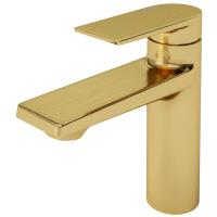Смеситель для раковины WasserKRAFT Aisch 5503 цвет золото матовое