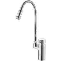 Смеситель для кухни D-Lin D157315-Q с гибким изливом, хром