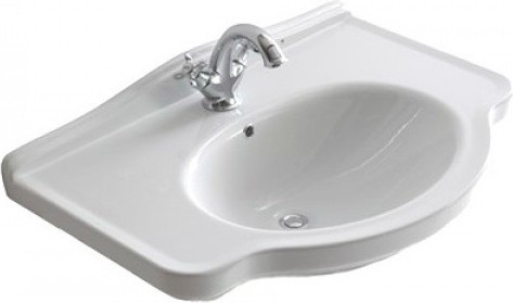 Раковина полувстраиваемая Galassia Ethos 75 см 8433M