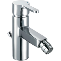 Смеситель Jaquar Fusion FUS-CHR-29213B для биде, с донным клапаном, хром
