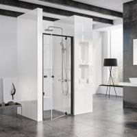 Душевая дверь в нишу Ravak Pivot PDOP1-80 03G40300Z1 Transparent, профиль черный