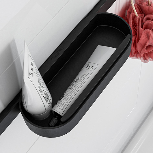 Корзина для хранения Hansgrohe WallStoris 27913670, матовый черный