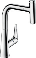 Смеситель для кухни Hansgrohe Talis Select M51 73852000, хром