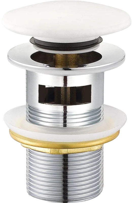 Донный клапан Cezares Czr CZR-SAT7-Bi клик клак Белый