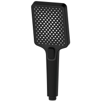 Душевая лейка Wonzon & Woghand WW-88SC08-MB 95 мм, 2 режима, черный матовый