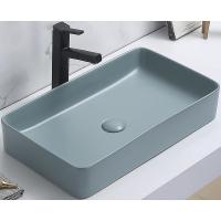 Раковина в ванную накладная CeramaLux 60 см, 78189MLG-6 зеленый