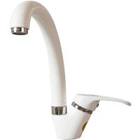 Смеситель для кухни Raiber Davis R3102 мрамор белый
