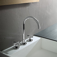 смеситель fantini icona classic 53 02 r007 для раковины