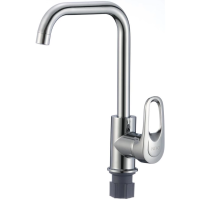 Смеситель для кухни D-Lin D155404-L хром