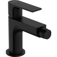 Смеситель Hansgrohe Rebris E 72213670 для биде, с донным клапаном, черный матовый