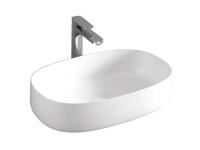Раковина, Artceram, Cognac, шгв 550*350*145, отверстия для смесителя-отсутствуют, Saniglaze, цвет-cotone