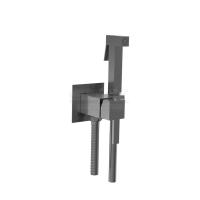 Гигиенический душ со смесителем RGW Shower Panels SP-212Gr 581408212-11 Серый брашированный