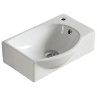 Раковина подвесная 40 см CeramaLux 78404L Белая