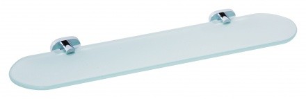 Полка стеклянная Bemeta OVAL 118402031 хром