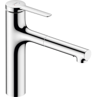 Смеситель для кухни Hansgrohe Zesis M33 sBox lite 74804000, хром