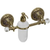 Полотенцедержатель с дозатором жидкого мыла ART&MAX BAROCCO CRYSTAL AM-2057D-Br-C