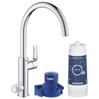 Смеситель для кухни с подключением к фильтру Grohe Blue Pure Eurosmart 119708