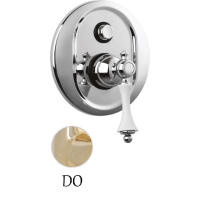 Смеситель для душа Cezares Margot MARGOT-VDIM-03/24-Bi Золото 24 карат