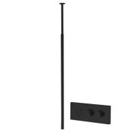 Cмеситель Fima Carlo Frattini Switcхh ON F5951ENS для раковины, встраиваемый, изливом потолочный, чёрный матовый